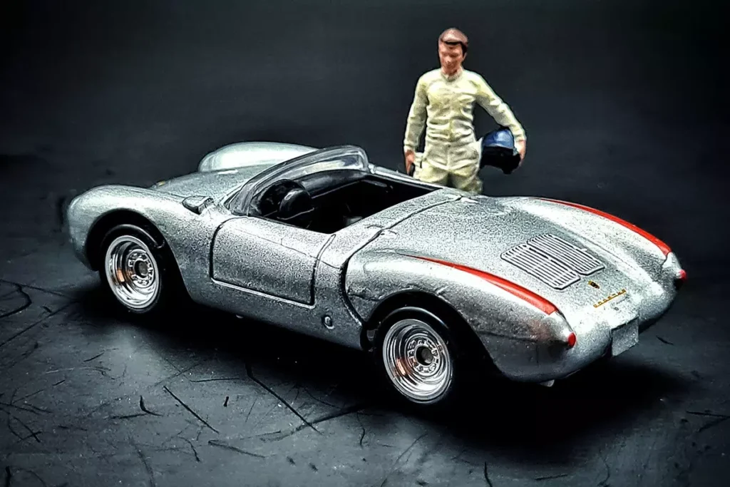 Porsche 550 Spyder Matchbox Diecast Model