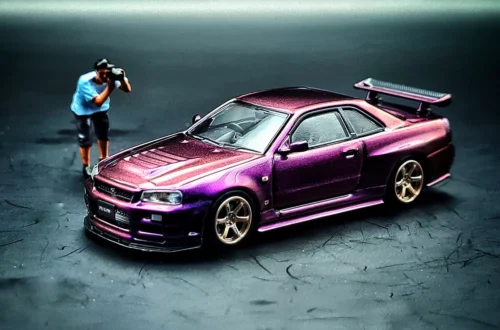 INNO64 Nissan Skyline GTR R34 Diecast Model