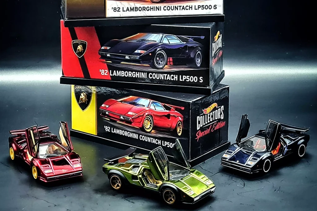 Lamborghini Countach Red Line Club Hot Wheels