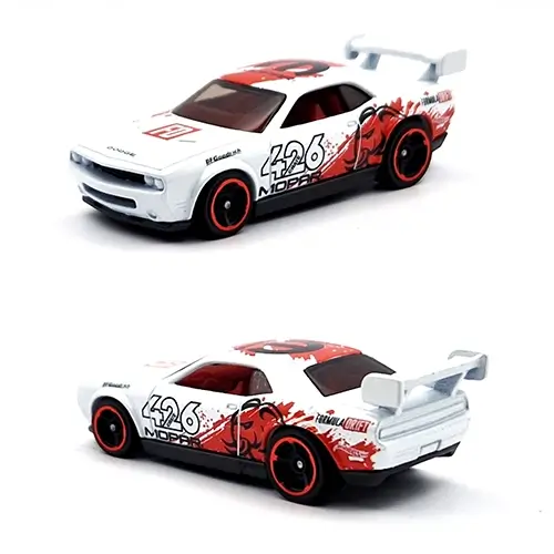 Dodge Challenger 2012 Drift Car Hot Wheels 1