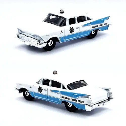 Dodge-Coronet-1959-Police-Car-Matchbox