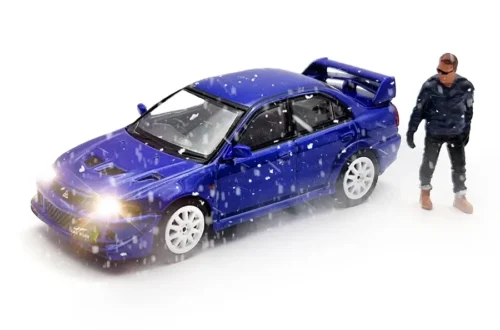 Mitsubishi Lancer Evolution Rally Car 1:64 scale