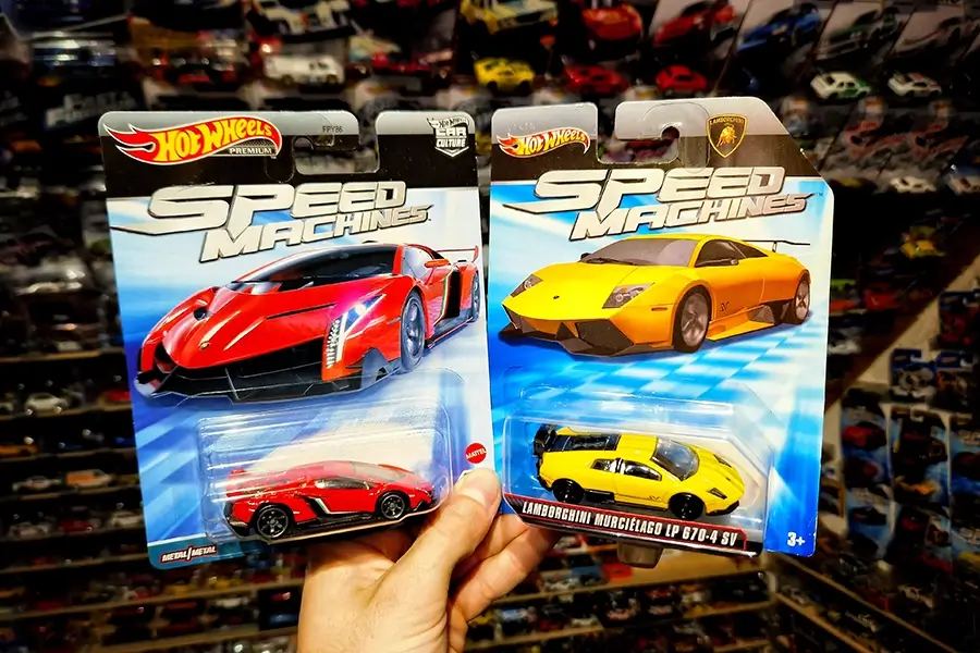 Hot Wheels Speed Machines OLD vs NEW