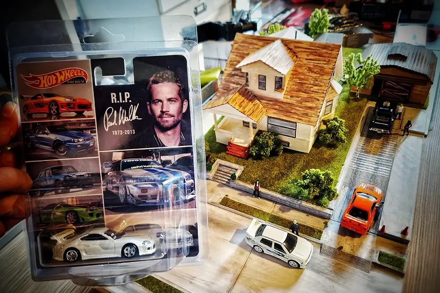 Fast and Furious Diorama Hot Wheels based
