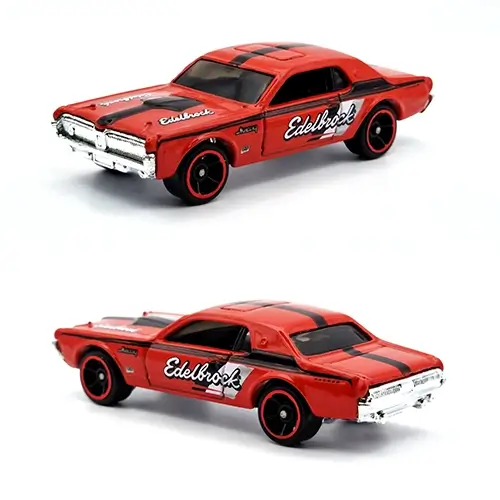 Mercury Cougar 1968 Race Car Hot Wheels