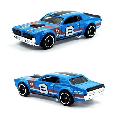 Mercury Cougar 1968 Stock Car Hot Wheels