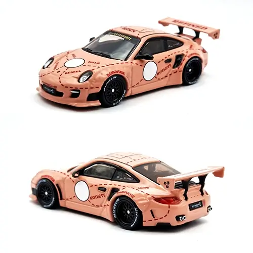 Porsche 997 LBWK PINK PIG 2019 Inno64