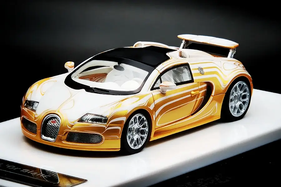 LJM Bugatti Veyron L'or Blanc