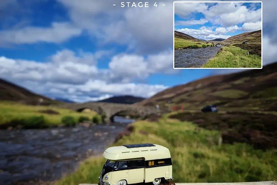 Journey to Scotland with Volkswagen Bulli Camper