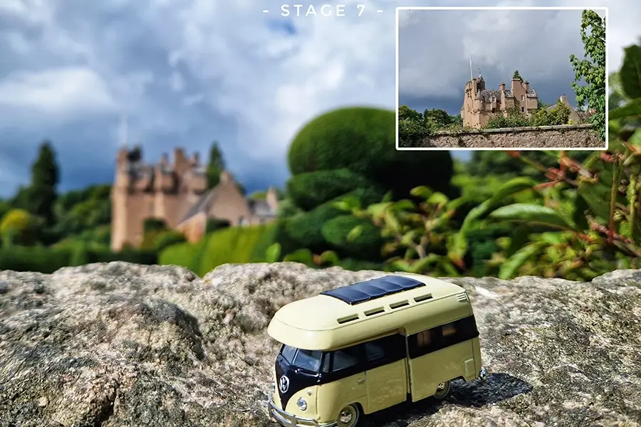 Journey to Scotland with Volkswagen Bulli Camper