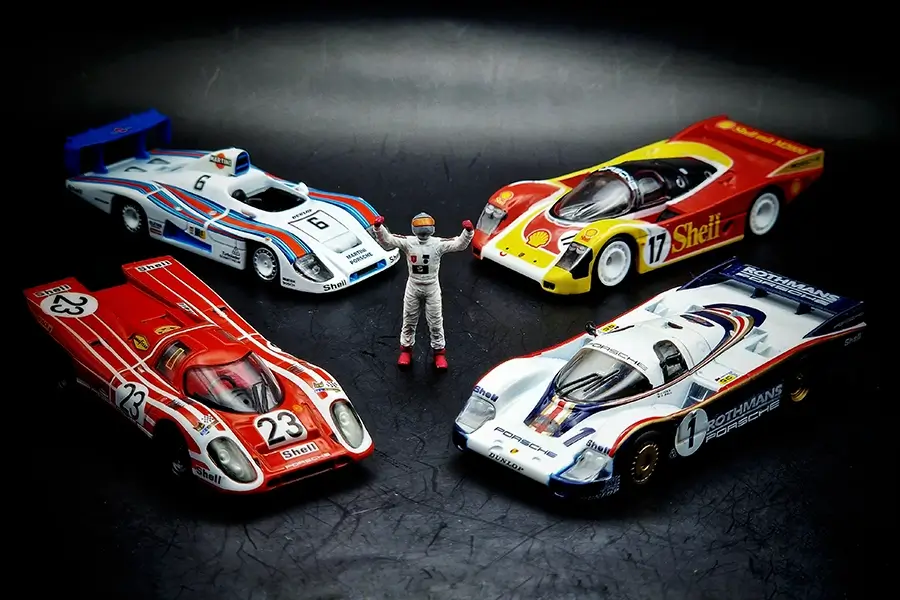 Porsche Modelcars from Schuco, Hot Wheels, Tarmacworks, kyosho, Matchbox and more