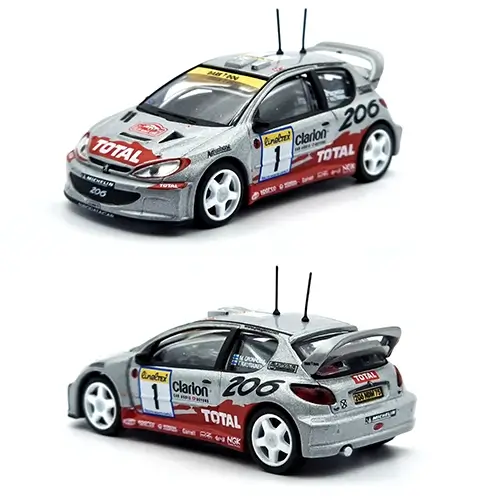 Peugeot 206 WRC 2001 Kyosho