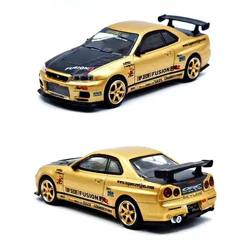 Top Secret 1999 Nissan Skyline GTR R34 MiniGT