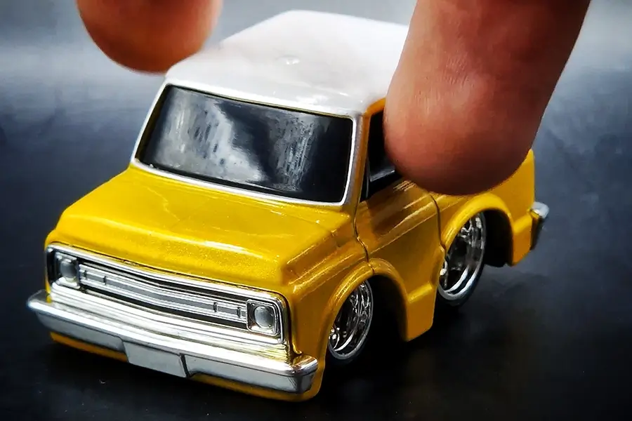 Chibicars by Car Tuned, Hot Wheels and YM Model in 1/64 scale