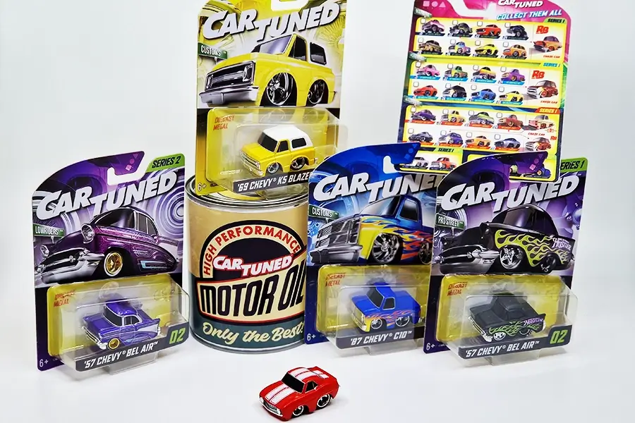 Chibicars by Car Tuned, Hot Wheels and YM Model in 1/64 scale