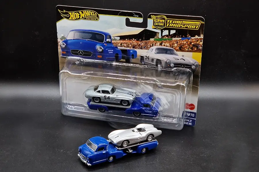 Norev and Hot Wheels Team Transport