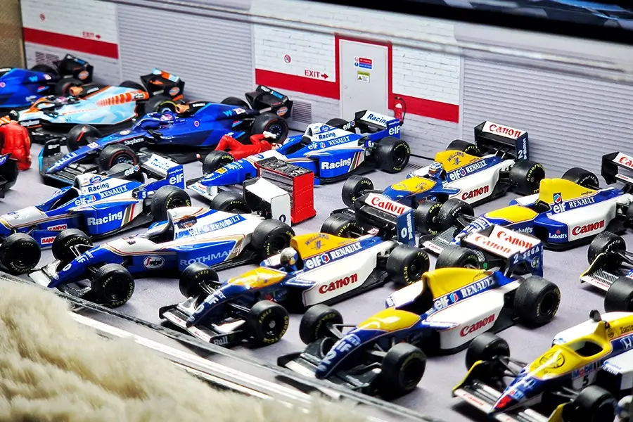 Aoshima Williams F1 cars