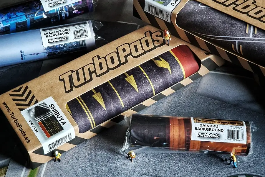 Turbopads mats and background pads