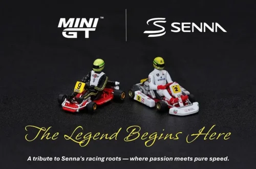Mini GT karts of Ayrton Senna