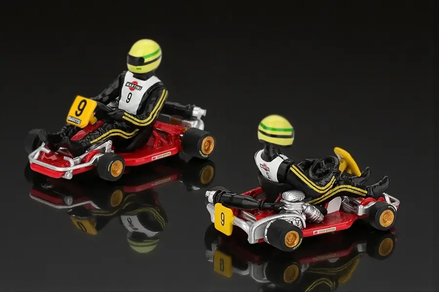 Mini GT karts of Ayrton Senna